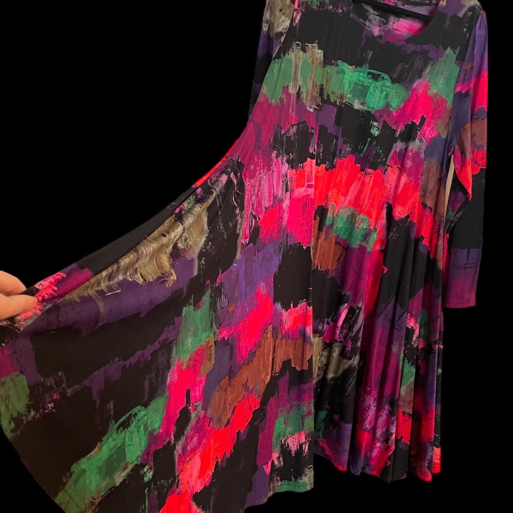 Swedish Designer RALSTON Swing Dress - Picture 4 of 6